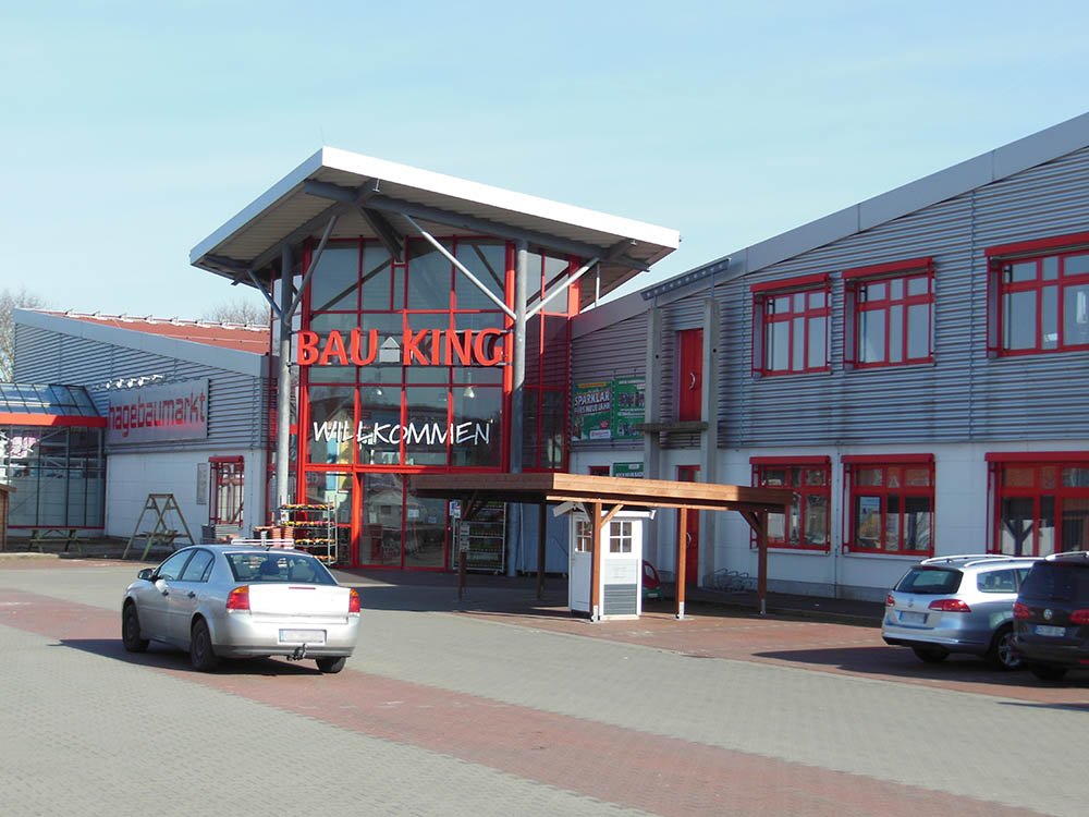 Bau-King-Markt in Bad Essen als Gewerbebau-Referenz des Ingenieurb&uuml;ros Ringkamp f&uuml;r TGA-Planung