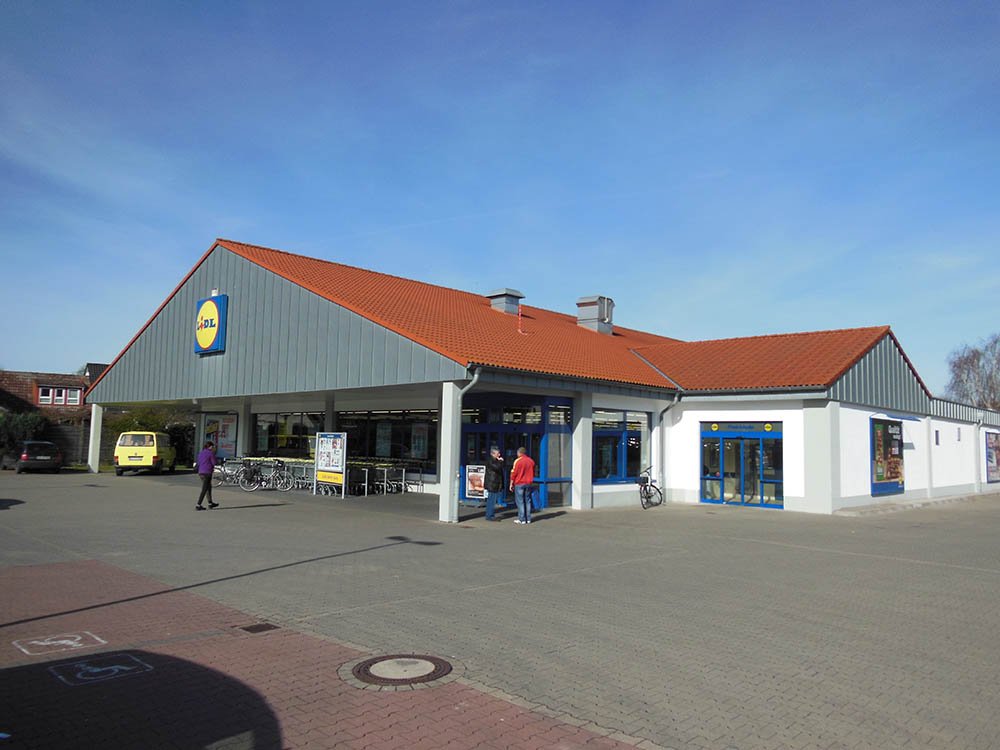 Lidl-Markt in Bad Essen als Referenz f&uuml;r TGA-Planung im Gewerbebau mit Heizung, L&uuml;ftung und Sanit&auml;r